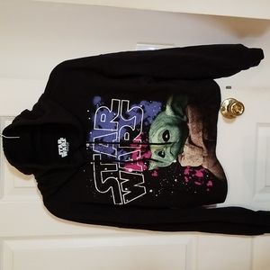Star Wars 2XL Crop Top Hoodie